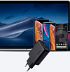 Сетевое зарядное устройство Aukey USB-C, 30W. Цвет: черный