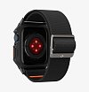 Ремешок и защитный чехол SPIGEN LITE FIT PRO для Apple Watch 44/45мм. Цвет: черный