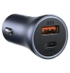 Автомобильное ЗУ Baseus Golden Contactor Pro Dual Quick Car Charger, 40Вт. Цвет: тёмно-серый