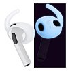 Крепление в ухо Elago Earbuds Hooks Cover для AirPods 3 (4 пары). Цвет: белый/синий