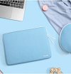 Чехол + органайзер Tomtoc TheHer Shell Laptop Sleeve Kit A27 для MacBook Air/Pro 13". Цвет: голубой