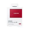 Внешний жесткий диск Samsung T7 Touch SSD, 500GB. Цвет: красный