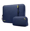 Сумка+органайзер Tomtoc Defender Laptop Sleeve Kit A13 для ноутбуков 13".Цвет: тёмно-синий