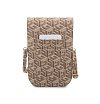 Сумка Guess Wallet Bag G CUBE для iPhone. Цвет: коричневый