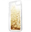 Чехол Guess для iPhone SE2/8/7 Glitter Hard. Цвет: золотой