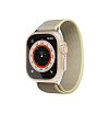 Ремешок нейлоновый VLP Trail Band для Apple Watch 42/44/45/49мм. Цвет: бежевый/жёлтый