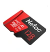 Карта памяти Netac micro SDXC 128GB + SD Adapter 100Mb/s cl10 v30 UHS-I U3