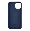 Чехол Ubear Touch Case для iPhone 12/12 Pro, софт-тач силикон. Цвет: синий