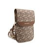 Сумка Guess Wallet Bag G CUBE для iPhone. Цвет: коричневый