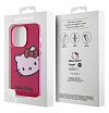 Чехол Hello Kitty PC/TPU Kitty Head Hard для iPhone 15 Pro. Цвет: розовый