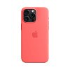 Силиконовый чехол MagSafe для iPhone 15 Pro Max Silicone Case with MagSafe - Guava