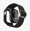 Ремешок и защитный чехол SPIGEN LITE FIT PRO для Apple Watch 44/45мм. Цвет: черный