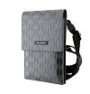 Сумка Lagerfeld Wallet Phone Pouch Saffiano Monogram для iPhone. Цвет: серебристый