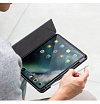 Чехол Uniq для Apple iPad 10.2" Moven антимикробный. Цвет: серый