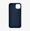 Чехол Ubear Touch Case для iPhone 14 Plus, софт-тач силикон. Цвет: тёмно-синий