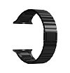 Ремешок из нержавеющей стали Lyambda Premium Canopus для Apple Watch 42/44/45/49мм. Цвет: черный