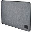 Чехол Uniq для Macbook Pro 16 DFender Sleeve Kanvas. Цвет: серый