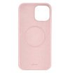 Чехол Ubear Touch Mag Case для iPhone 13 Pro, софт-тач силикон. Цвет: розовый