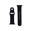 Ремешок силиконовый vlp Silicone Band для Apple Watch 38мм/40мм. Цвет: чёрный