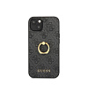 Чехол Guess для iPhone 13 PU 4G + Ring. Цвет: серый