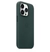 Кожаный чехол MagSafe для iPhone 14 Pro Max Leather Case with MagSafe - Forest Green