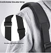 Сумка Tomtoc Defender Laptop Shoulder Bag A42 для ноутбуков 16". Цвет: чёрный