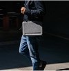 Сумка Tomtoc FancyCase Laptop Shoulder Bag A25 для ноутбуков 13". Цвет: серый