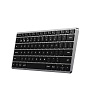 Беспроводная клавиатура Satechi Slim X1 Bluetooth Keyboard. Цвет: "серый космос"