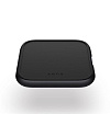 Zens Aluminium Single Fast Wireless Charger + адаптер питания USB-C, 18W, PD. Цвет: чёрный