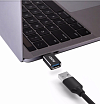 USB адаптер Aukey Type-c to USB-A 3.0 (2 шт). Цвет: черный