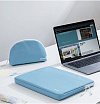 Чехол + органайзер Tomtoc TheHer Shell Laptop Sleeve Kit A27 для MacBook Air/Pro 13". Цвет: голубой