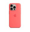 Силиконовый чехол MagSafe для iPhone 15 Pro Silicone Case with MagSafe - Guava