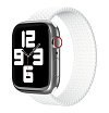 Ремешок нейлоновый плетёный VLP для Apple Watch 42мм/44мм/45мм, L/XL, 2 шт. Цвет: белый