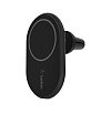 Автомобильный держатель Belkin BoostCharge Wireless Magnetic Car Phone Holder. Цвет: черный