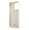 Чехол Lagerfeld для iPhone 13 Pro Max Liquid silicone Choupette Hard. Цвет: белый