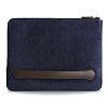 Папка Bustha Zip Folio Suede/Leather для MacBook Air/Pro 13". Цвет: синий