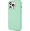 Чехол Ubear Touch Case для iPhone 13 Pro, софт-тач силикон. Цвет: светло-зелёный