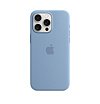 Силиконовый чехол MagSafe для iPhone 15 Pro Max Silicone Case with MagSafe - Winter Blue