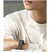 Ремешок нейлоновый Uniq Aspen DE strap для Apple Watch 42мм/44мм/45мм. Цвет: серый