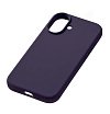 Чехол защитный uBear Touch Mag Case для iPhone 16. Цвет: темно-фиолетовый