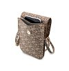 Сумка Guess Wallet Bag G CUBE для iPhone. Цвет: коричневый