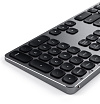 Беспроводная клавиатура Satechi Aluminium Bluetooth Wireless Keyboard. Серый космос