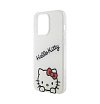 Чехол Hello Kitty Crossbody PC/TPU Dreaming Kitty + PU Strap для iPhone 14 Pro Max. Цвет: белый