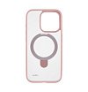 Чехол Ubear Clip Mag Case для iPhone 15 Pro Max, TPU silk-touch, усиленный. Цвет: розовый