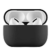 Чехол защитный Ubear для AirPods Pro 2, усиленный силикон. Цвет: черный