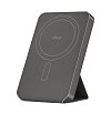 Внешний аккумулятор uBear Flow Magnetic Power bank, 5000mAh, PD 20W. Цвет: чёрный