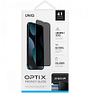 Защитное стекло Uniq OPTIX Privacy (приватное) для iPhone 13/13 Pro. 2.85D.