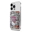 Магнитный бумажник Hello Kitty Cardslot MagSafe PU leather Graffiti Tags. Цвет: бежевый