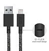 Кабель Native Union Lightning — USB-C, 1.2м. Цвет: "Черный космос"