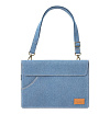 Сумка Tomtoc TheHer Denim Shoulder Bag A26 для ноутбуков 13".Цвет: голубой джинсовый